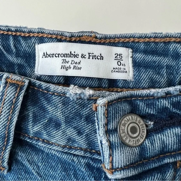 A&F High Rise Dad Jean - Picture 7 of 10